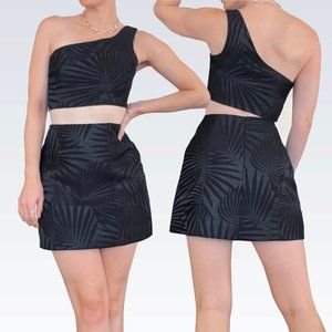 Significant Other • Camille satin jacquard matching palm leaf set‎